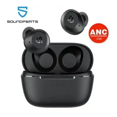 SoundPEATS T2 Hybrid Active Noise Cancelling Earbuds